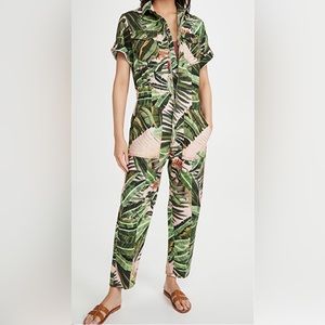 Farm Rio Amazon Forest Utility Jumpsuit